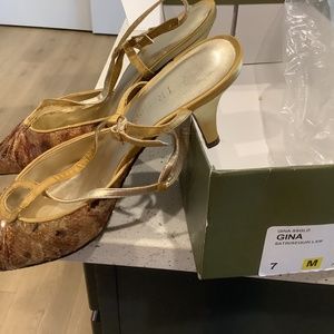 Evening sling backs